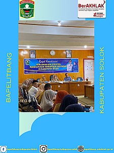 rapat koordinasi kebijakan an strategi penghapusan kemiskinan ekstrem di Kabupaten Solok