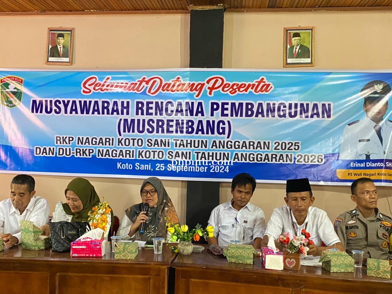 Musrenbang RKP Tahun 2025 dan DU RKP Tahun 2026 Nagari Koto Sani Tahun 2024/2025