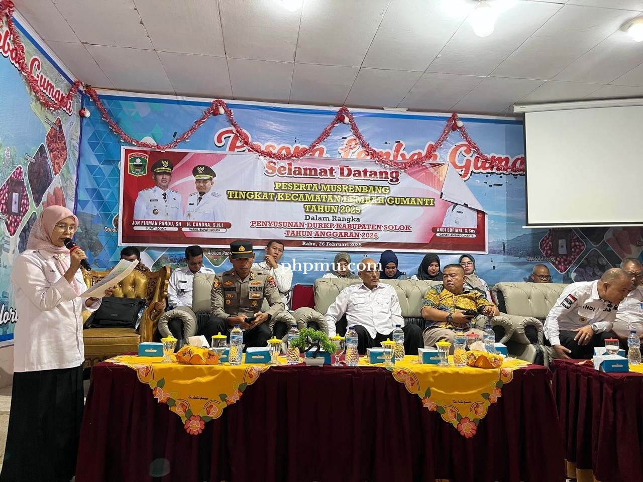 Musrenbang Kecamatan Lembah Gumanti