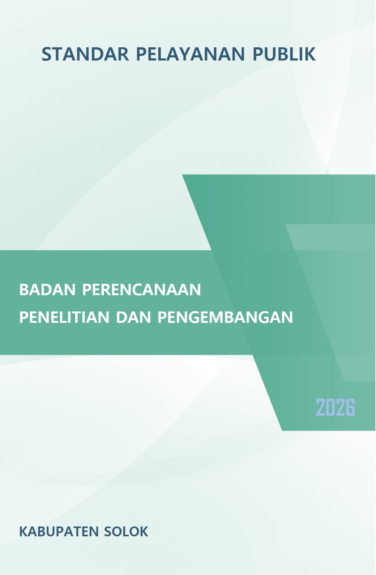 STANDAR PELAYANAN PUBLIK TAHUN 2026