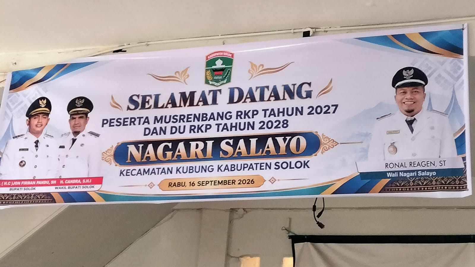 Musrenbang tingkat Nagari Tahun 2026 untuk Penyusunan RKP Nagari Tahun 2027 dan DU RKP Tahun 2028