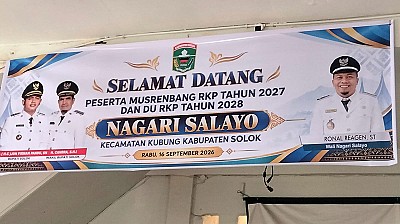 Musrenbang tingkat Nagari Tahun 2026 untuk Penyusunan RKP Nagari Tahun 2027 dan DU RKP Tahun 2028